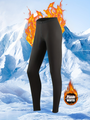 Γυναικείο σετ αθλητικών ρούχων με επένδυση φλίς για τον χειμώνα, αντιανεμικό, γρήγορο στέγνωμα, απομάκρυνση υγρασίας