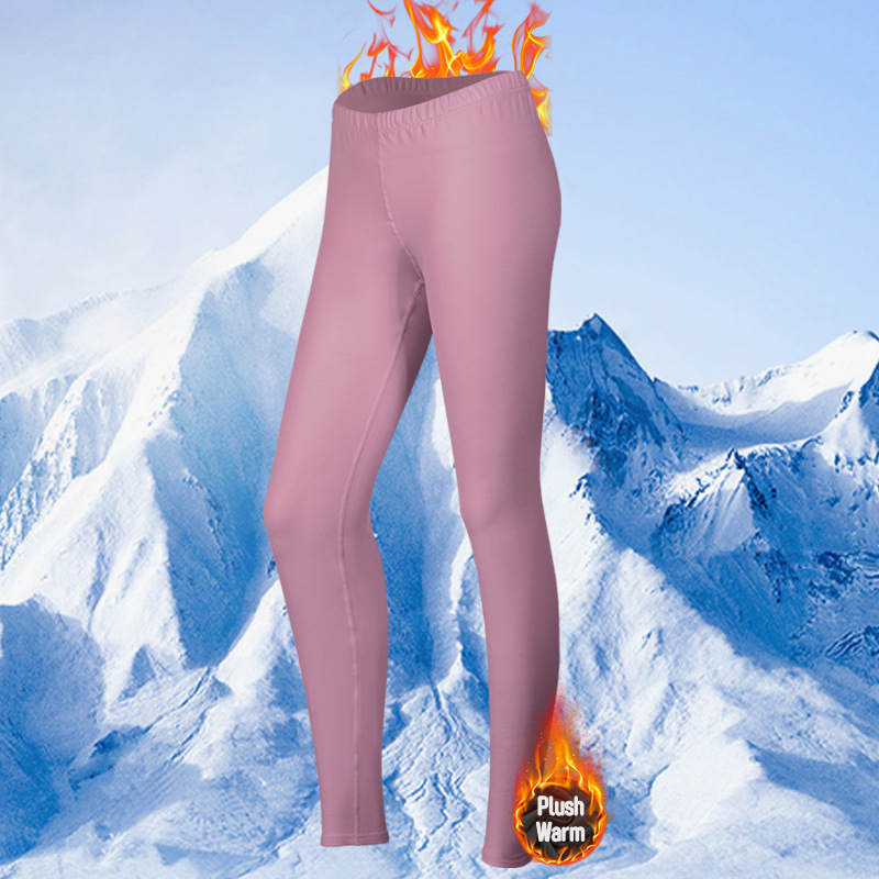 Set sportiv pentru femei, cu căptușeală din fleece pentru iarnă, rezistent la vânt, uscare rapidă, absorbția umezelii