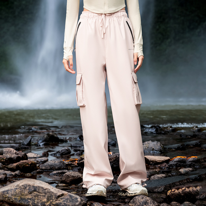 MOLYVIVI женски софтшел панталони – ветроустойчиви, полиестерна материя, за зимно и есенно ползване, за туризъм и катерене