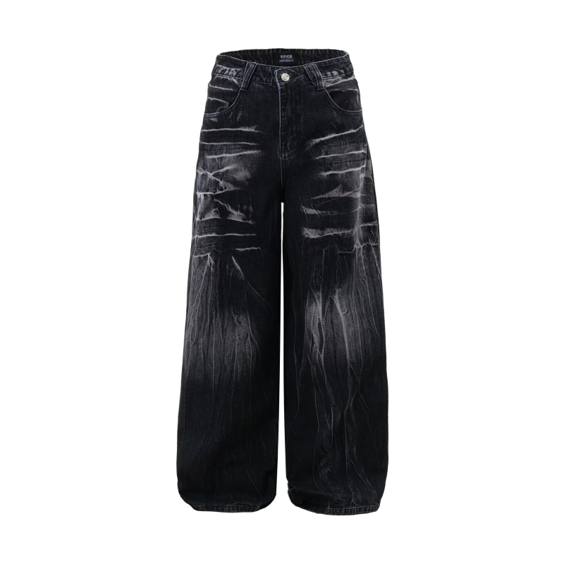 Traperice – široki kroj, ravne nogavice, oprani denim, srednji pojas, američki gradski stil