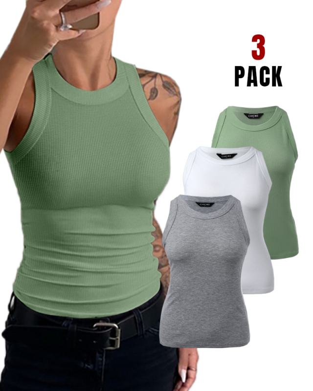 Rochie boemă de vară, set de 3 piese, poliester, fustă lungă cu volan, fără mâneci, guler drept