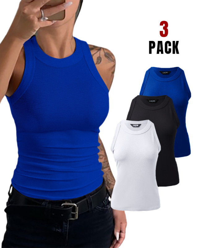 Rochie boemă de vară, set de 3 piese, poliester, fustă lungă cu volan, fără mâneci, guler drept