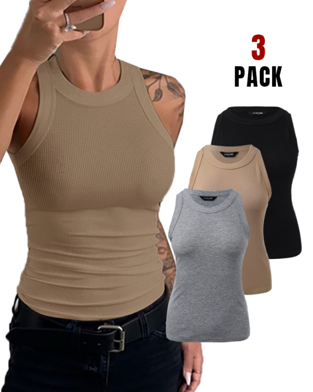 Rochie boemă de vară, set de 3 piese, poliester, fustă lungă cu volan, fără mâneci, guler drept