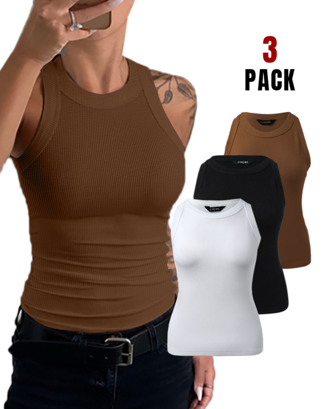 Rochie boemă de vară, set de 3 piese, poliester, fustă lungă cu volan, fără mâneci, guler drept