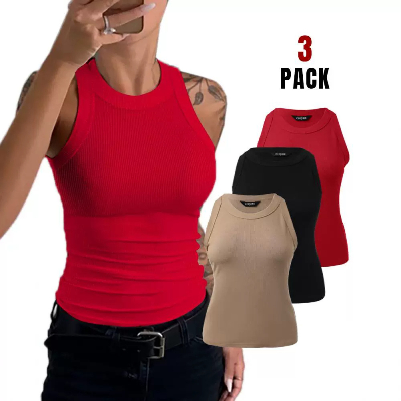 Rochie boemă de vară, set de 3 piese, poliester, fustă lungă cu volan, fără mâneci, guler drept