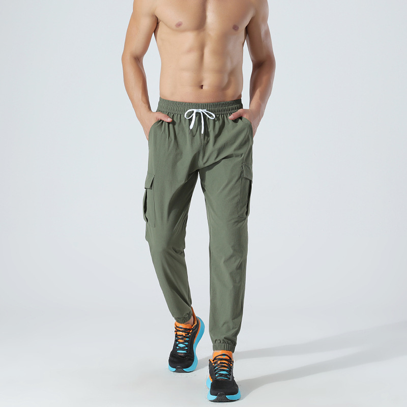 Unisex παντελόνια εργασίας για όλες τις εποχές – νάιλον-ελαστάν 90/10, άνετη ευθεία γραμμή, απομάκρυνση υγρασίας, μεσαία μέση, αθλητικά παντελόνια