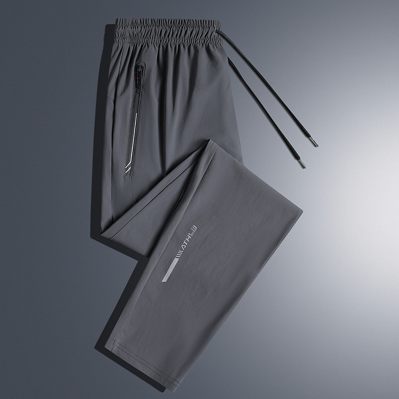 Pantaloni de bărbați care se usucă rapid — material: 80% nylon, 20% spandex; Funcție: uscare rapidă; Sezoane: vară, primăvară, toamnă