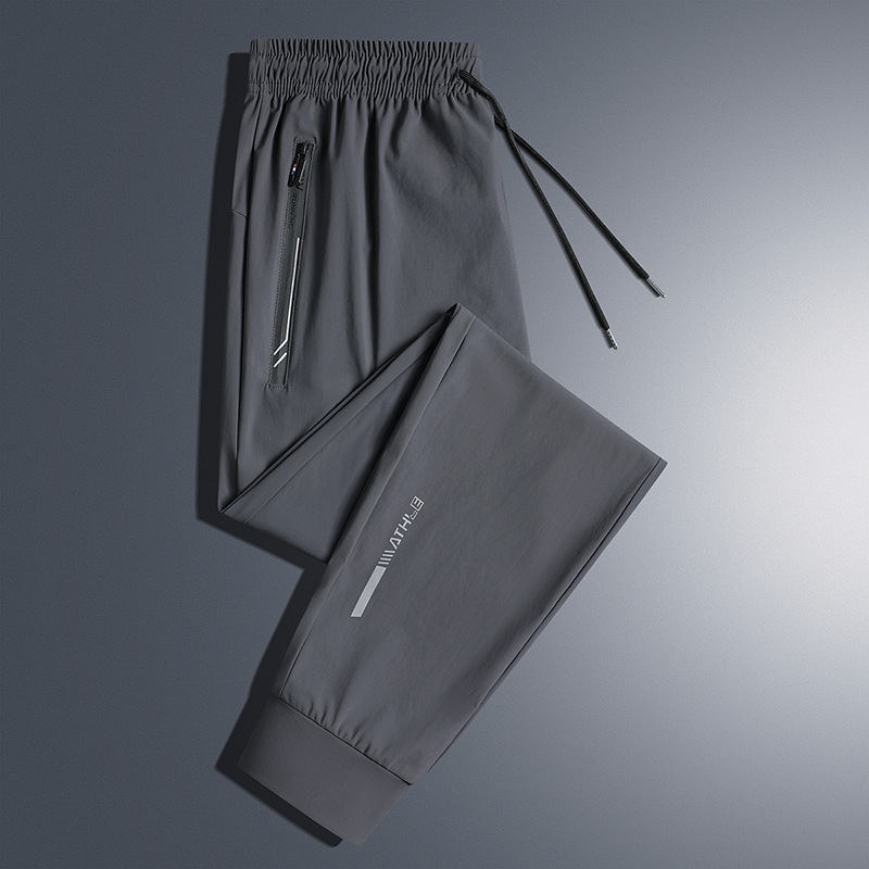 Pantaloni de bărbați care se usucă rapid — material: 80% nylon, 20% spandex; Funcție: uscare rapidă; Sezoane: vară, primăvară, toamnă