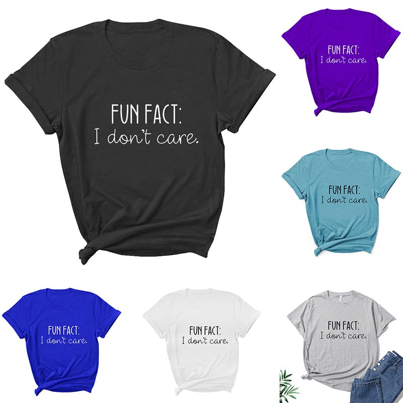 Tricou cu imprimă alfabet, guler rotund, mâneci scurte, croială lejeră, material poliester/acetat