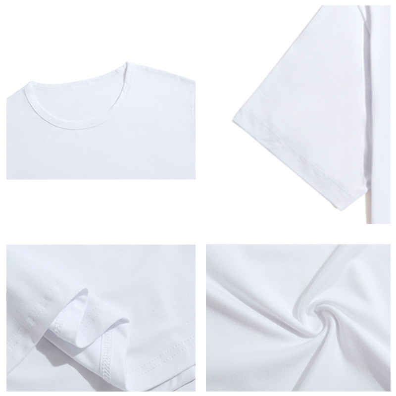 Tricou cu imprimă alfabet, guler rotund, mâneci scurte, croială lejeră, material poliester/acetat