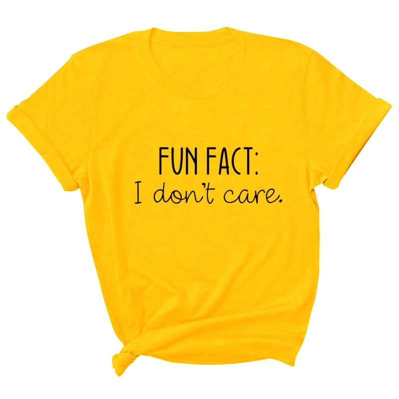Tricou cu imprimă alfabet, guler rotund, mâneci scurte, croială lejeră, material poliester/acetat