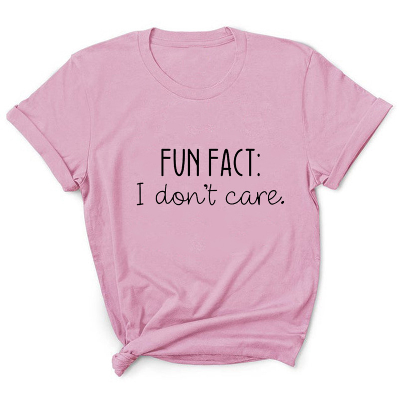 Tricou cu imprimă alfabet, guler rotund, mâneci scurte, croială lejeră, material poliester/acetat