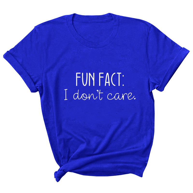 Tricou cu imprimă alfabet, guler rotund, mâneci scurte, croială lejeră, material poliester/acetat