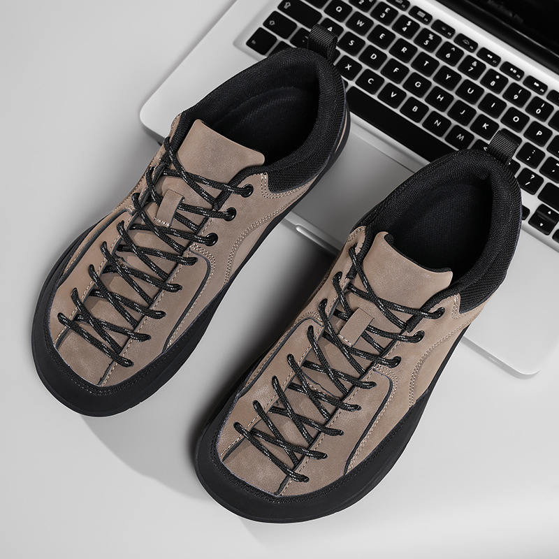 Pantofi sport casual pentru adulți, unisex, cu partea din piele sintetică, talpă din cauciuc, închidere cu șireturi