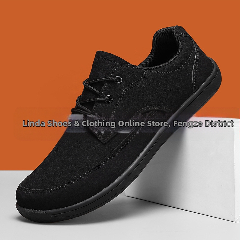 Ανδρικά αθλητικά παπούτσια με ευρύ τελευταίο (last), πλέγμα επάνω, μπροστινό κορδόνι, barefoot-style, κατάλληλα για άνοιξη, καλοκαίρι και φθινόπωρο