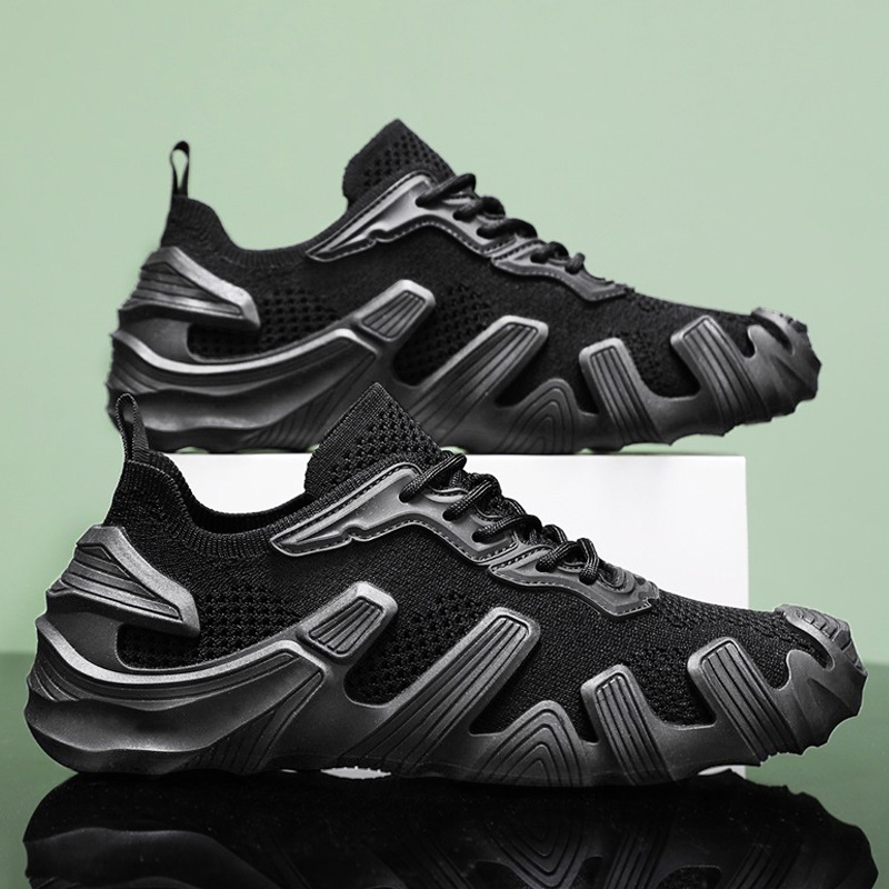 Muške tenisice s prozračnim mrežastim gornjim dijelom, unutarnja mrežasta konstrukcija, PVC đon, vezice, niski gornji dio