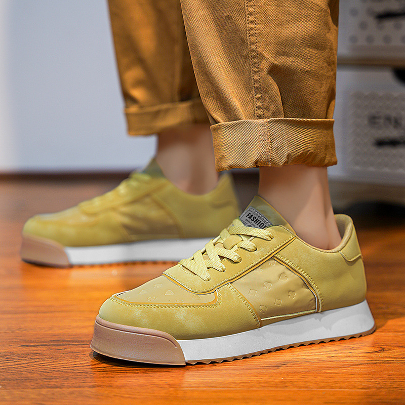 Uniszex alacsony profilú fűzős sneaker, color-block mintázat, felsőrész esernyőanyagból, PVC talp, 3–5 cm sarok