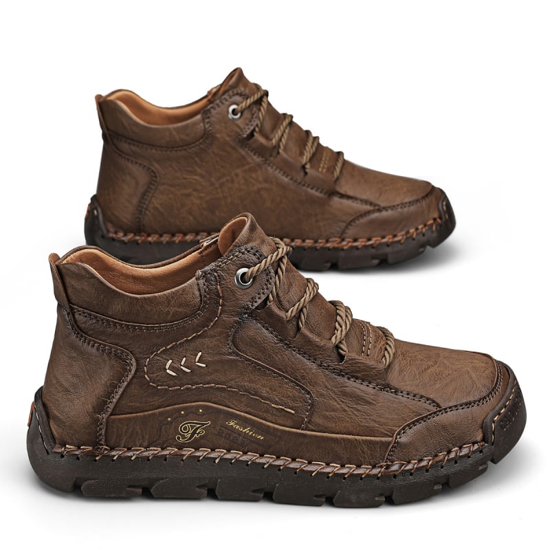 Martin čizme, casual stil, za muškarce, dobna skupina 18–40, gornji dio: dvostruka kravlja koža