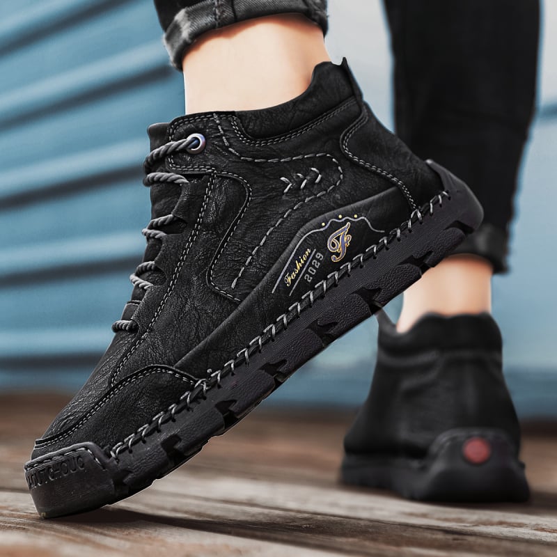 Martin čizme, casual stil, za muškarce, dobna skupina 18–40, gornji dio: dvostruka kravlja koža