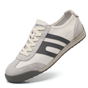 Dexun ανδρικά casual sneakers για άνοιξη - αναπνεύσιμο επάνω μέρος από πολλά υλικά, καουτσούκ σόλα, στρογγυλή μύτη, EVA πάτος