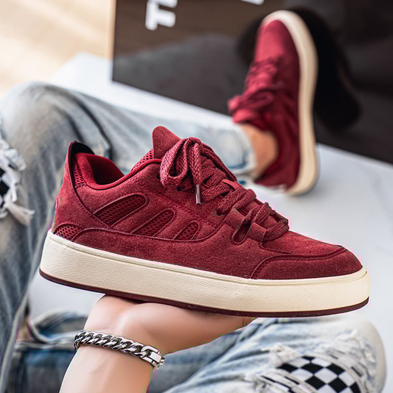 Ανδρικά πάνινα παπούτσια από διχτυωτό καμβά, αναπνεύσιμη επάνω επιφάνεια, σόλα από καουτσούκ βουλκανισμένη, πάτος EVA, κορδόνια, χαμηλό πάνω μέρος