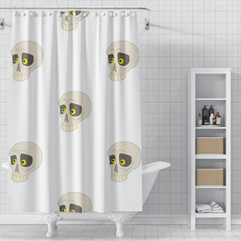 Κουρτίνα ντους - Μοντέρνος πολυεστέρας, Σχέδιο γάτας, Εκτύπωση λογότυπου, Προσαρμόσιμη