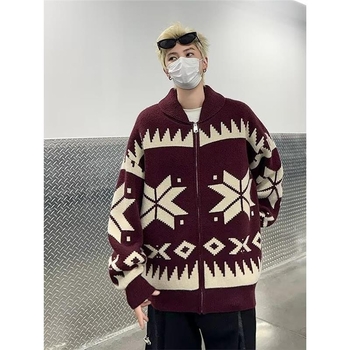 Кардиган пуловер със свободна кройка, кръгло деколте, Mink velvet плат, полиестер 91-95%