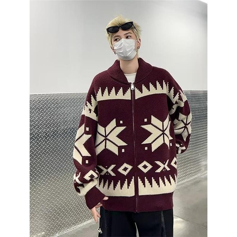 Cardigan pulover s slobodnim krojem, okrugli izrez, Mink velvet tkanina, poliester 91-95%