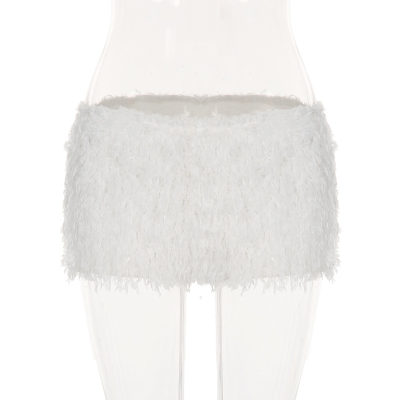 Къси панталони от плетен полиестер, ниска талия, слим фит, микроеластични, термоформоване