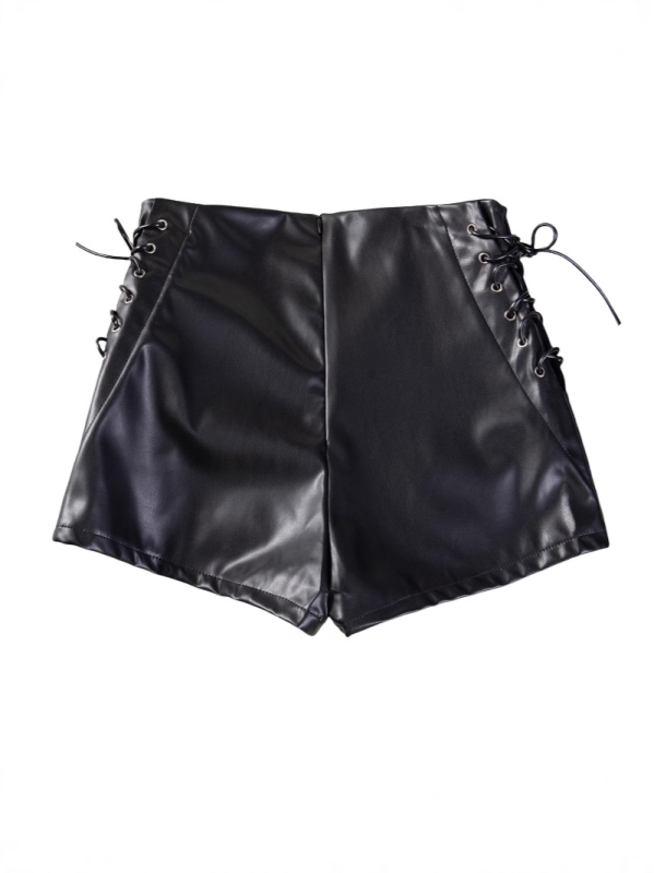 Pantalone Boot od PU kože, visok struk, uski kroj, mikroelastične, svakodnevne hlače