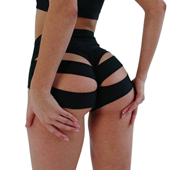 Γυναικείο σορτς σπορ με ψηλή μέση, ελαστικό, στενή εφαρμογή, γρήγορο στέγνωμα, ύφασμα βαμβακο‑πολυεστερικής σύνθεσης (70% πολυεστέρας) για τρέξιμο, γυμναστήριο και γιόγκα