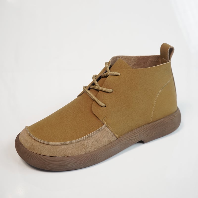 Martin μποτάκια για άνδρες, γνήσιο δέρμα επάνω, εσωτερικό από δέρμα αγελάδας, σόλα καουτσούκ, ψηλός άξονας