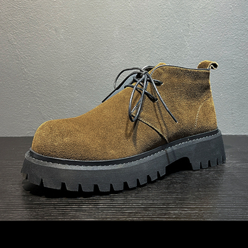 Munkás Derby cipő mikroszálas felsővel, kerek orr, alacsony sarok 1–3 cm, gumitalp, sekély nyílás (7 cm alatt)