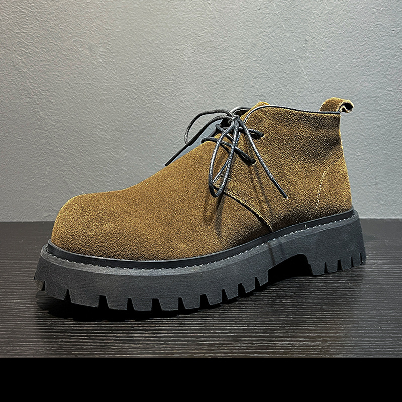 Munkás Derby cipő mikroszálas felsővel, kerek orr, alacsony sarok 1–3 cm, gumitalp, sekély nyílás (7 cm alatt)