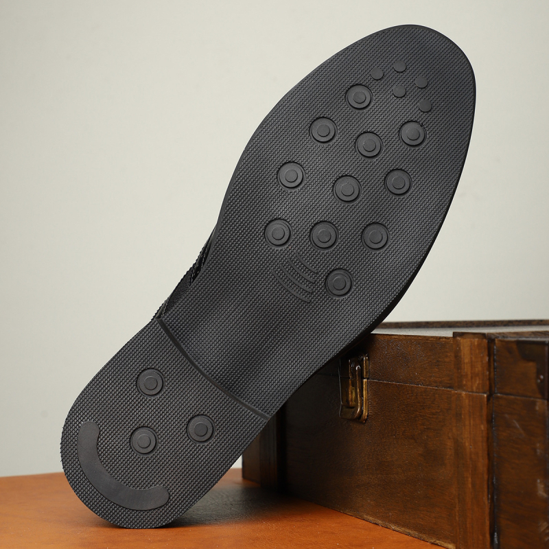 Pantofi brogue din piele pentru bărbați, stil britanic, confortabili și respirabili, căptușeală din blană de iepure, cu șireturi