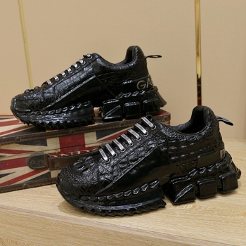 Λοφέρς με PU επάνω μέρος, καουτσούκ σόλα, υψηλό επάνω μέρος, αντιολισθητικά, ανθεκτικά στη φθορά