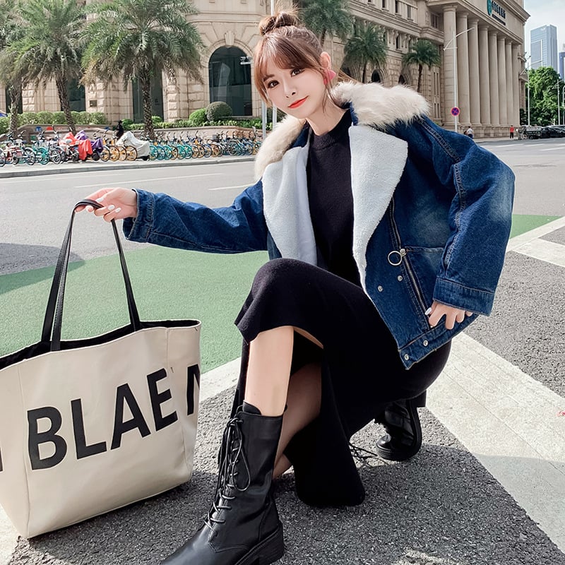 Sieviešu kokvilnas jaka, īss garums, kokvilnas pildījums, 100% kokvilna, ikdienas stils