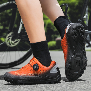 Колоездачни обувки за шосейно колоездене на открито – дишащи, противохлъзващи, износоустойчиви; унисекс