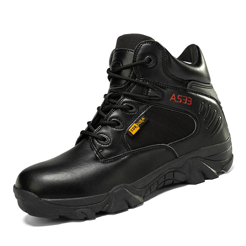 6675 Ανδρικά τακτικά μποτάκια εξωτερικού χώρου, για πεζοπορία και κατασκήνωση, ενήλικοι, πολεμικού στυλ