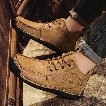 Υψηλά χειμερινά παπούτσια, unisex, επάνω μέρος από μικροϊνες, σόλα από καουουτσούκ, κορδόνια πίσω