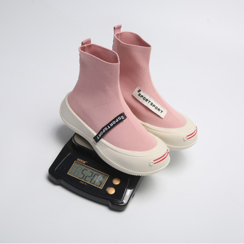 Sievietēm adīti elpojoši zeķuboti ar biezu zoli, korejiskais stils, piemēroti rudenim