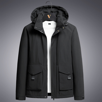 Ζακέτα Ba Feng Wolf με μακριά μανίκια, Stack γιακάς, ύφασμα Wire Cloth, περιεκτικότητα κύριου υφάσματος 95%+