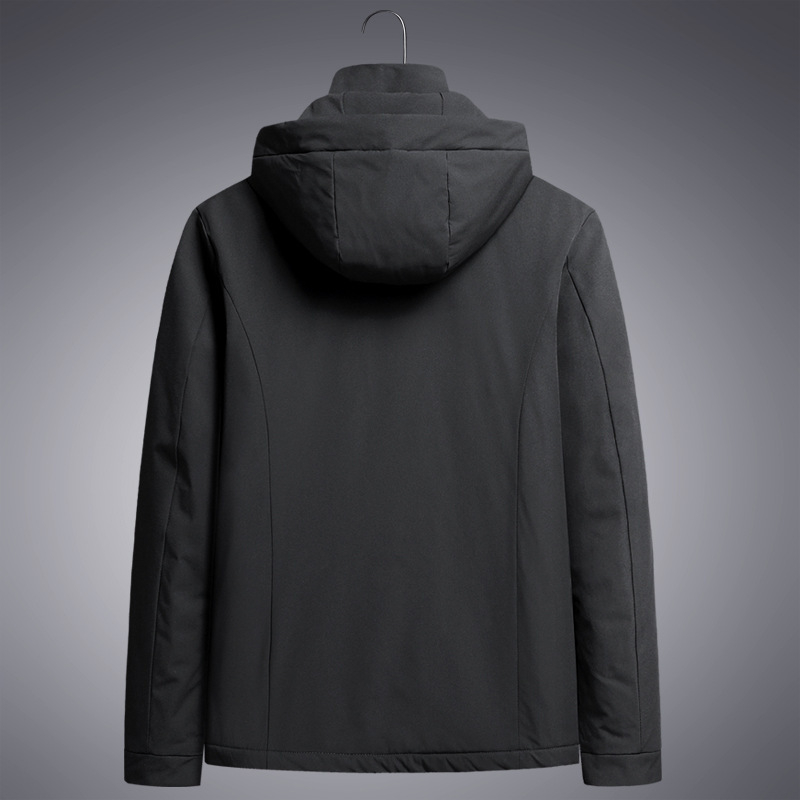 Ba Feng Wolf švarkas su ilgomis rankovėmis, Stack apykaklė, audinys Wire Cloth, pagrindinis audinys 95%+