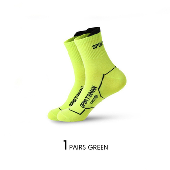 Мъжки спортни чорапи за тичане с дезодориращ филтър, 80–90% памук, средна дължина на тръбата, целогодишни, професионални спортни чорапи