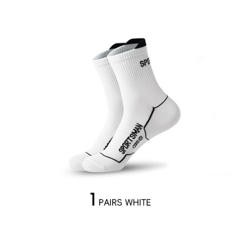 Мъжки спортни чорапи за тичане с дезодориращ филтър, 80–90% памук, средна дължина на тръбата, целогодишни, професионални спортни чорапи