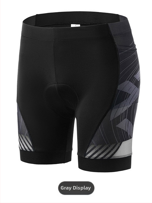 Планински велосипедни къси панталони с подплатена силиконова възглавничка, дишащи (Лято; Унисекс; За каране)