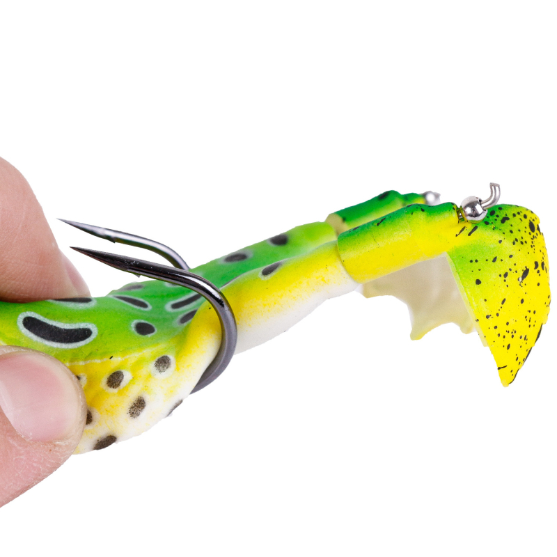 PRAINBASS Luya Ūdens Varde Mīkstā Māneklis — imitējošs māneklis, Tips: Ūdens Varde, Svars 13.5 g