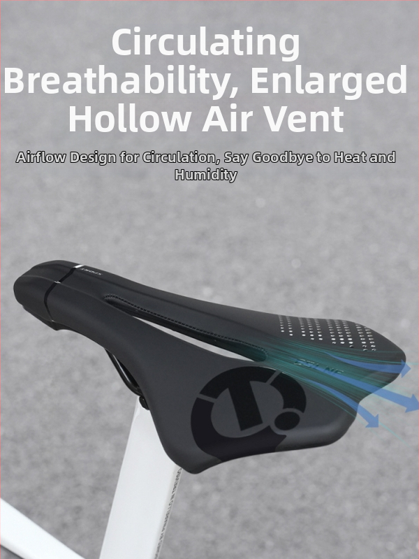 Велосипедна седалка – Eslnf/esslon, модел 1, PU, за планински и пътни велосипеди