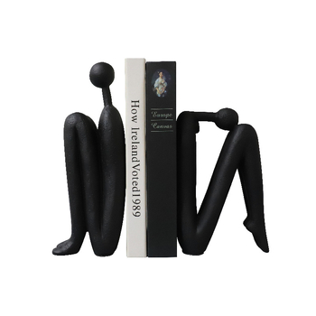 Абстрактна човешка фигура - декоративна украса в европейски стил за хол, спалня и библиотека; подходяща за кафене. Материал: синтетична смола; Тип материал: пластмаса, смола; Категория: смолени изделия; Опаковка: картонена опаковка