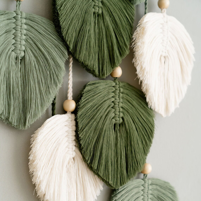 Falikárpit, kézzel szőtt, 100% pamut, téglalap alakú, egyszínű